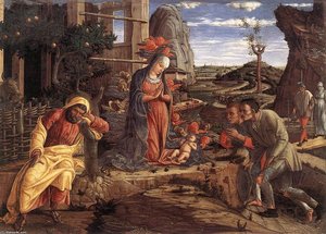 Adoracja Pastuszków – Andrea Mantegna